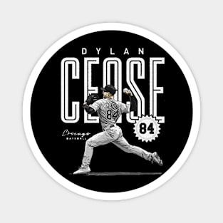 Dylan Cease Chicago W Card Magnet